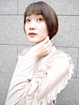 シュシュ(shushu)&nbsp;大人のくびれショートボブ【有海一生】/シースルー／髪質改善