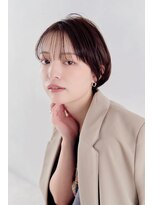 フレイムスヘアーアンドリラックス 西川口店 黒髪ココアベージュボブウルフグレージュカラー