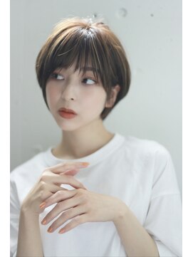 ルーカ 恵比寿(LU-CA) 20代30代40代50代 小顔ひし形マッシュショート 【LU-CA恵比寿】