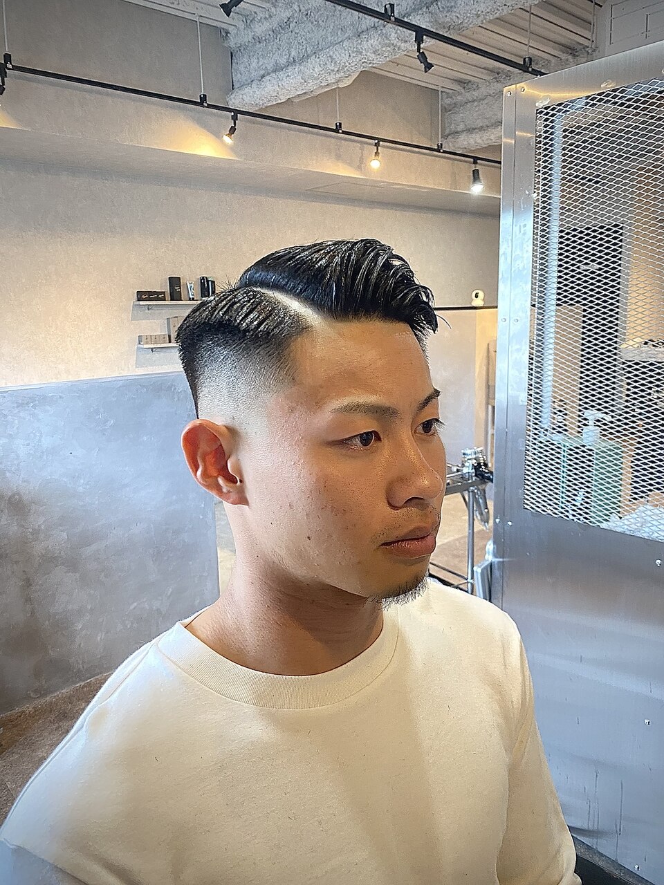 ツーブロック×スキンローフェード：L175967692｜スタッグ