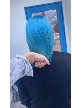 ヘアーメイク コラソン(hair make corazon) 似合わせカットメルティカラー着物フェミニンロング