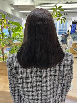 オーシャン(Ocean) 【OceanHair&Life田中愛梨】冬のアッシュベージュたぷっとロング