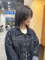 アノネ(anone)&nbsp;切りっぱなし×ラインボブ