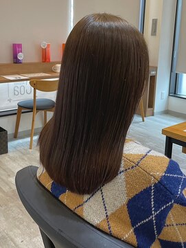 アトリエコア(Atelier Coa) 髪質改善トリートメントミルクティーベージュカラーくびれヘア