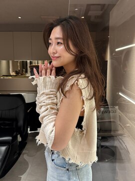 メゾンマイル 恵比寿(maison mile) ハイライトカラー/ベージュ/レイヤーカット/白髪ぼかし/恵比寿駅