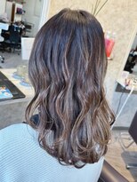 ヘアーエポック(hair epoque) 大人可愛い大人美人くすみカラーアッシュグレーベージュ