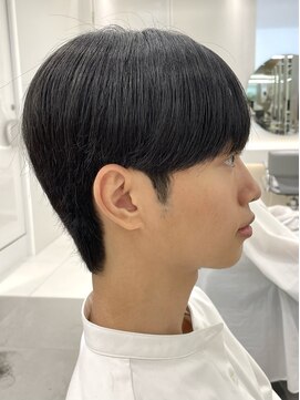 アールプラスヘアサロン(ar+ hair salon) 韓流シースルーマッシュ