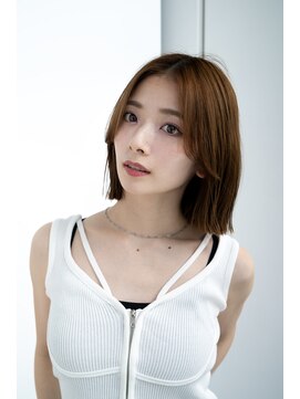 レノラ 本町(LENORA) 20代30代大人かわいいナチュラル暗髪ゆるめパーマヘア