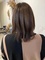 レポヘアー(Repos hair)&nbsp;大人美人ショコラアッシュヘルシースタイルふんわりカール小顔