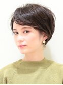 大人可愛い、ひし形ショート＜30代・40代・50代＞