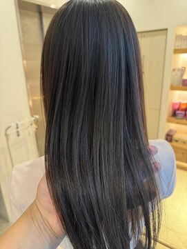エヌ 北千住(N) カット+透明感カラー+低負担縮毛矯正+TOKIOインカラミT