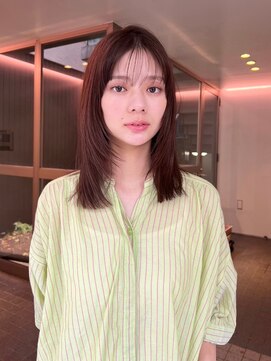 フィルムス 表参道(FILMS) ミニウルフレイヤーカット顔周り前髪韓国ショートボブ/表参道