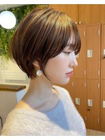 ネイロ 錦糸町(NeiRo)&nbsp;●前下がりショートボブハンサムショートカットカラーパーマケア