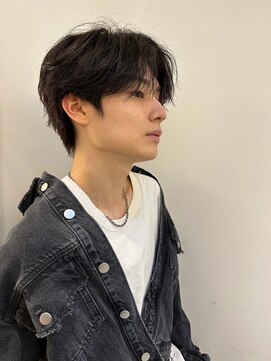 ジーナ 高田馬場(Zina) 髪質改善＊韓国黒髪センターパートマッシュ＊【Zina高田馬場】