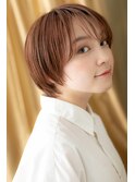 □艶髪カーキベージュマッシュルームヘア403北浦和10代20代30代