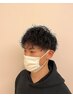 西澤指名限定☆】メンズカット+パーマ(炭酸泉付)￥11220→