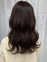 ルノン(LUNON) ショコラブラウン/ブリーチなしカラー/韓国/セミロング