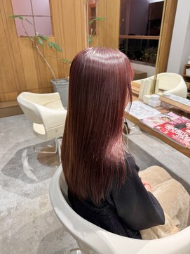 フラム(fulam) ブリーチ無しピンクブラウン