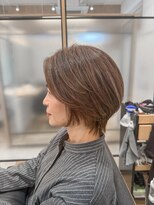 ポート 蕨(PORT)&nbsp;【篠原】赤み撲滅白髪ぼかしハイライト×レディースショート