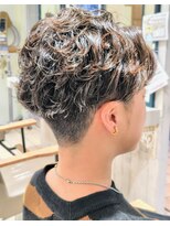 ヴィサージュファイン(VISAGE fine) ショート 2ブロック メンズライク パーマ