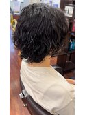 マッシュウルフ 波巻きパーマ 波巻きスパイラルパーマ