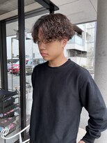 髪屋 紬&nbsp;メンズ/メンズパーマ/メンズマッシュ/波巻きパーマ