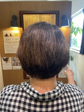 チアー ヘアリラクゼーション(cheer HAIRRELAXATION) ショートボブ