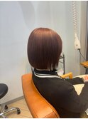 大人かわいいぱつっと韓国タッセルボブ