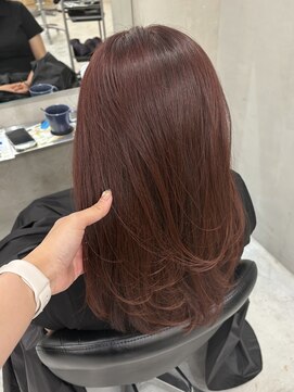 スミス 上野(smith) レッドブラウンイルミナカラー暖色カラー