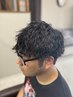 《men's限定》カット+無造作パーマ