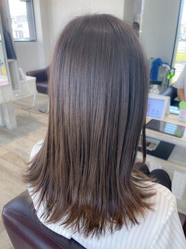 ブレスバイファースト 富谷店(Breath by first) 透明感抜群！ヌードベージュロング！！