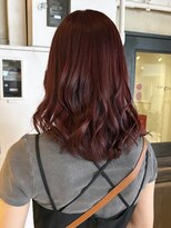 マジコ 原宿(Magico)&nbsp;レッドブラウン/暖色カラー/ブリーチ無しダブルカラー/原宿