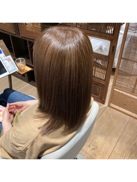 縮毛矯正髪質改善トリートメント