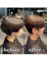 エノア 東京(ENORE)&nbsp;メンズも縮毛矯正＆カラー＆カットで爽やかイメチェン！