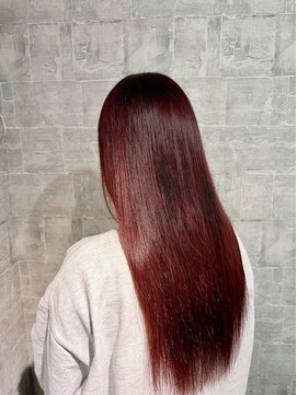 ダブ(DAB) 【ブリーチカラー】チェリーレッド  栃木 宇都宮 鹿沼 日光