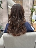 コテ巻きパーマ