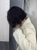 リラス 博多(rilas)&nbsp;あごライン　ミニボブパーマ　ゆるふわパーマスタイル