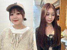 篠原 成美『色落ちまで可愛いカラー』が得意☆