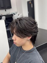 ドットトウキョウ 横浜店(dot.tokyo)&nbsp;フェザーパーマ/センターパート