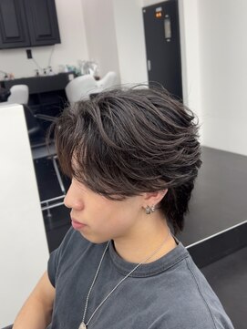 ドットトウキョウ 横浜店(dot.tokyo) フェザーパーマ/センターパート