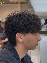 フィフスパーク(fifth PARK)&nbsp;無造作シャドウパーマのマッシュスタイル◎