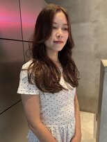 アディクション(ADDICTION)&nbsp;透明感カラー　顔まわりカット
