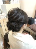 ロングふんわりアップヘアアレンジ【ヘアアレンジ/立川南/立川】