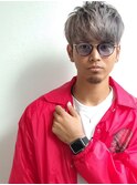 メンズマッシュ×シルバーグレー