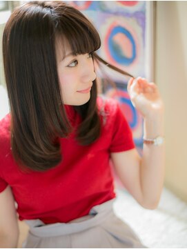 モッズ ヘア 福岡姪浜店(mod's hair) *mod's姪浜*…クラシカルなさらさら愛されワンカールセミディd