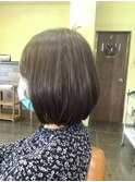丸みのある縮毛矯正