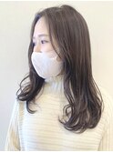 ナチュラルなココアブラウンカラー