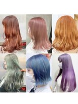 サロンドミルク 原宿(salon de MiLK)&nbsp;ブリーチカラー