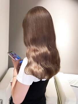 ベレーザ 渋谷(BELEZA) ba221フェザーバングモカブラウングレーベージュヴェールカラー