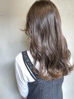 エイト 上野店(EIGHT ueno)&nbsp;【EIGHT上野】日木[NIKI]_透け感 ラベンダーベージュ